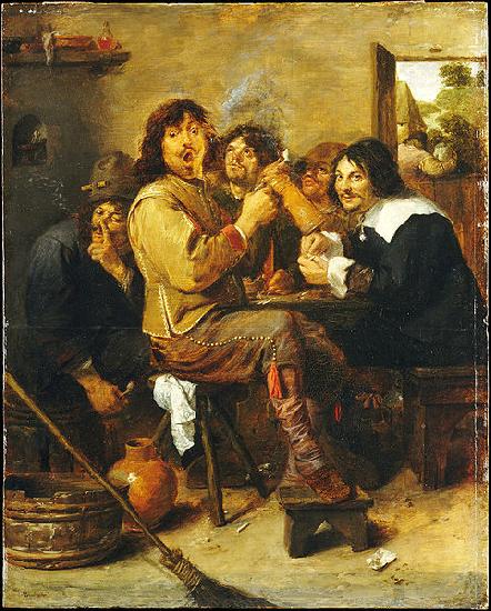 Adriaen Brouwer The Smokers